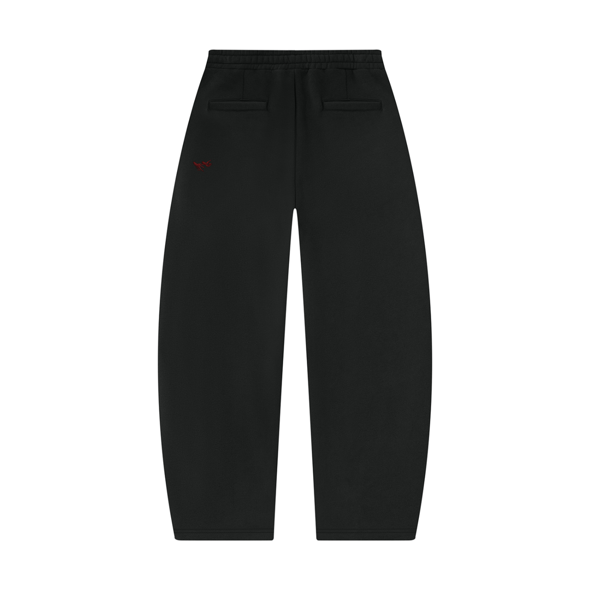 Unisex Barrel Leg red logo Sweatpants
