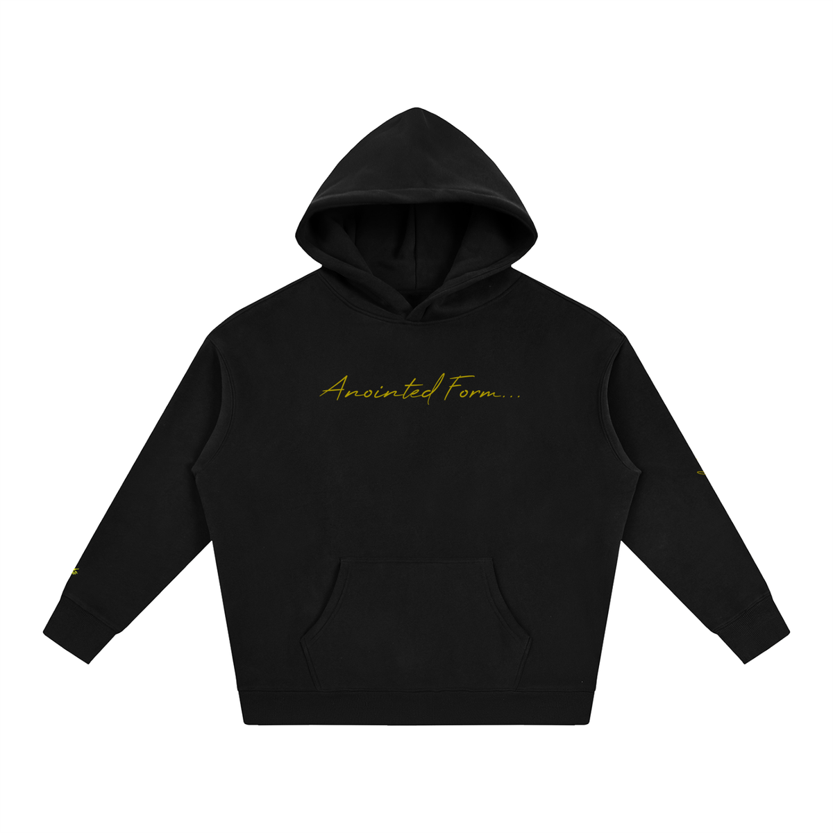 Oversize Boat graphic Fleeced Hoodie
